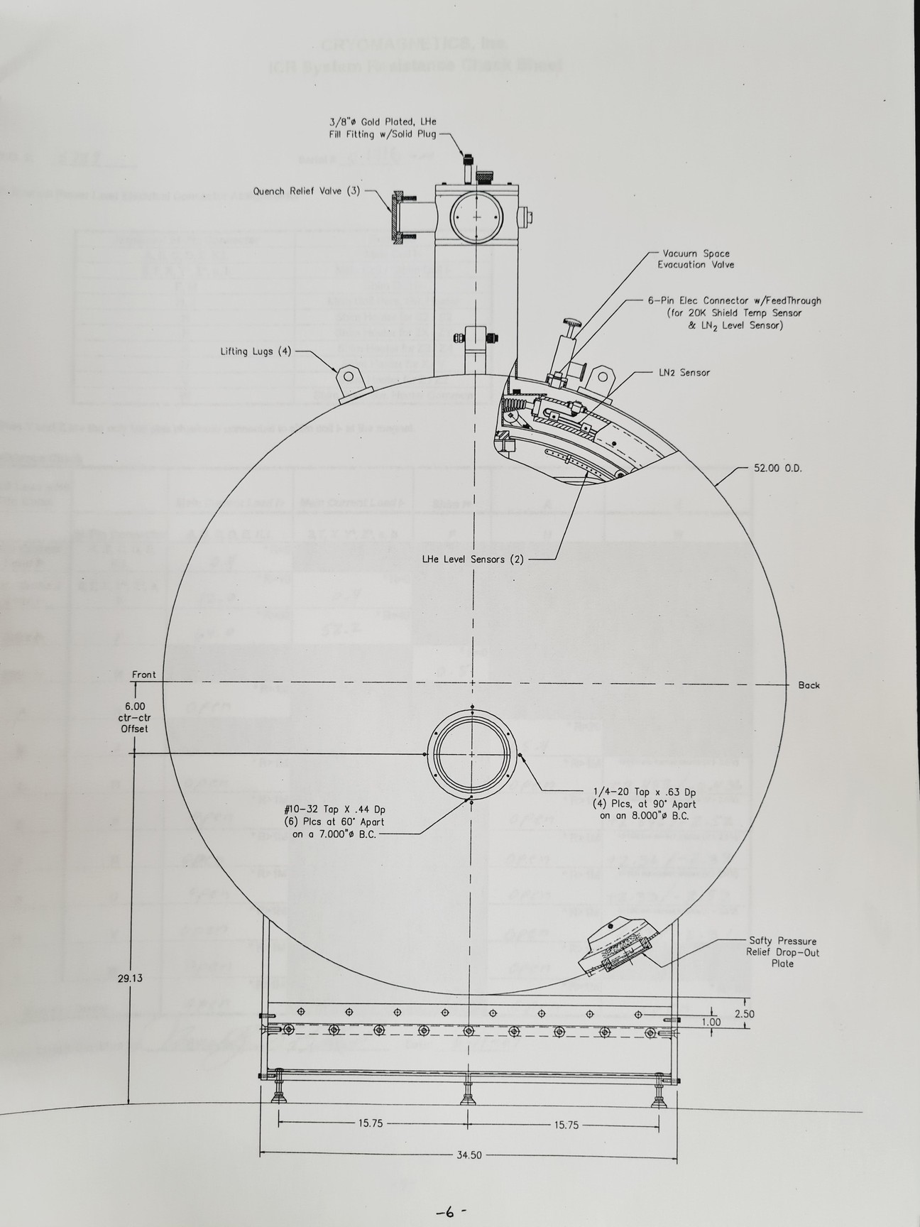 Image of  Cryomagnetics Inc 12T horizontal superconducting magnet