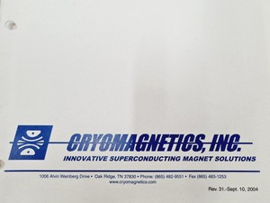 Thumbnail image of Cryomagnetics Inc. Liquid Cryogen Level Monitor Model LM-500