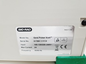 Thumbnail image of Bio-Rad GenePulser Xcell & PC Module with Shock Pod 
