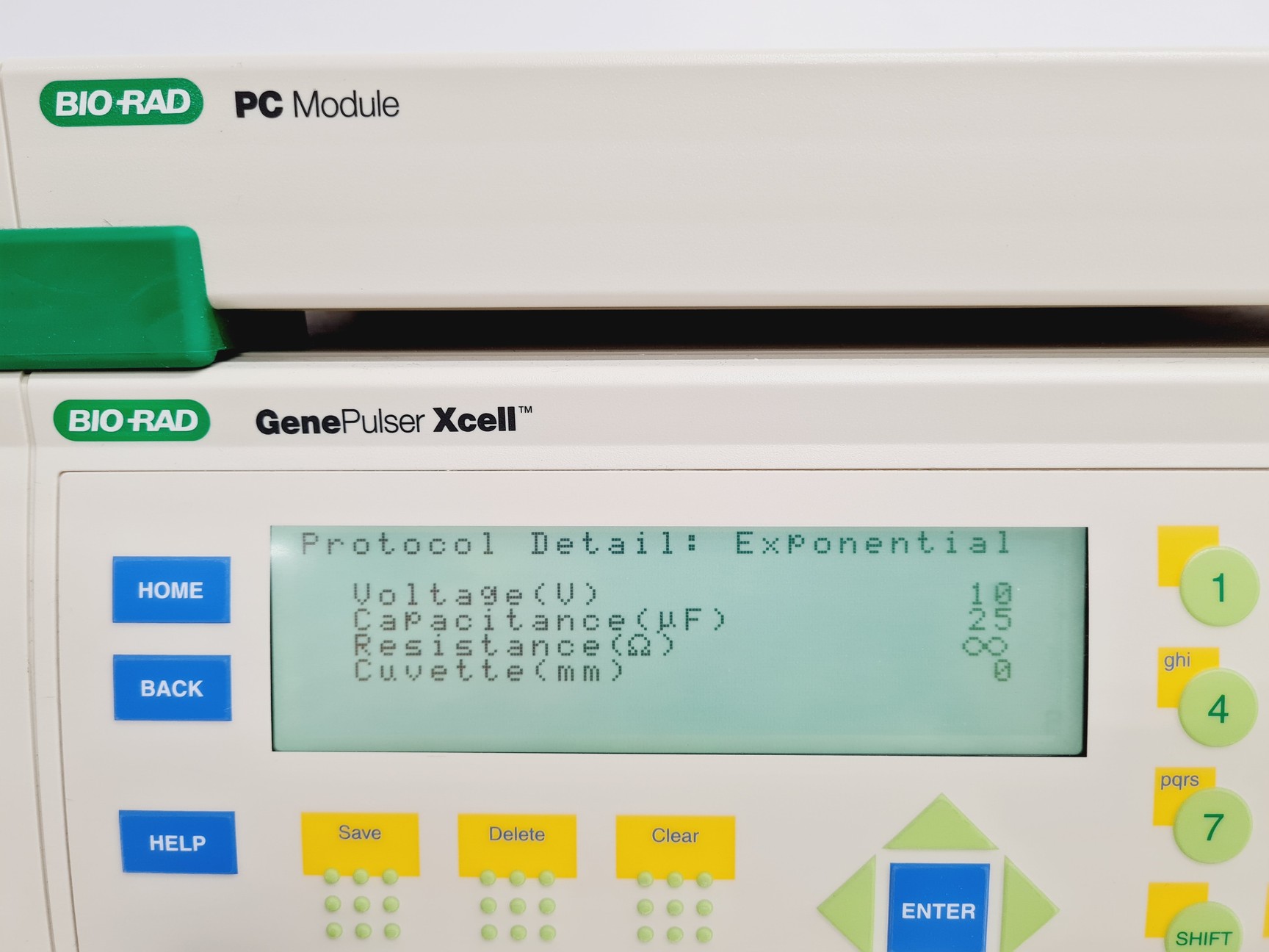 Xcell Lab Scale Bio-Rad GenePulser Xcell & PC Module with Shock Pod Lab