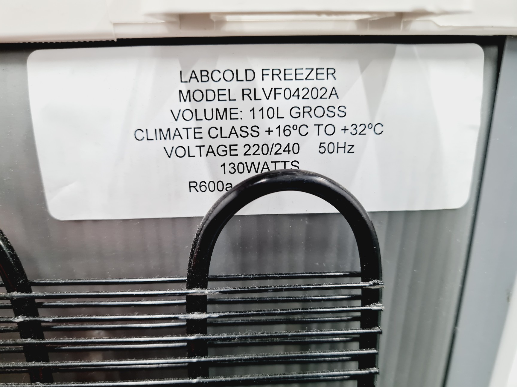 Image of Labcold Sparkfree Labfreezer Model RLVF04202A Lab