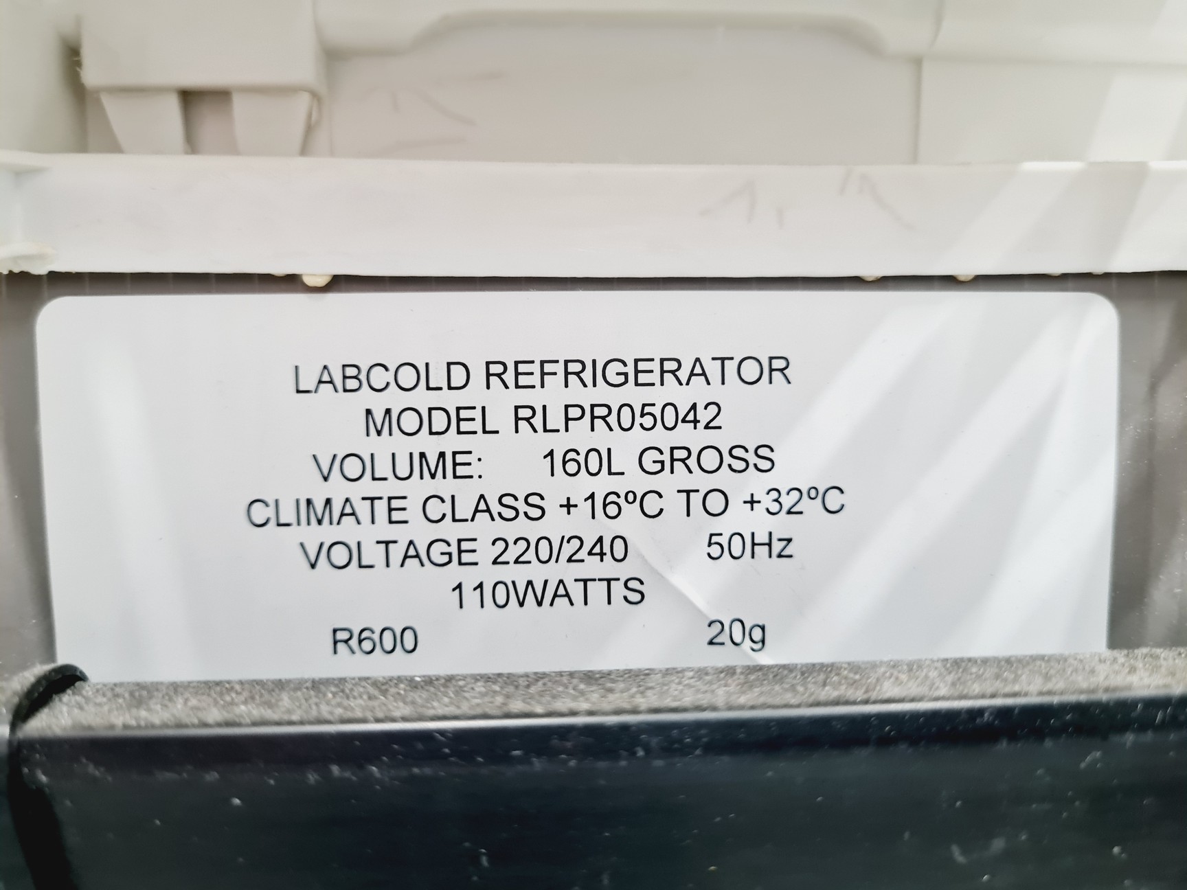 Image of Labcold  Sparkfree Refrigerator Model RLPR05042