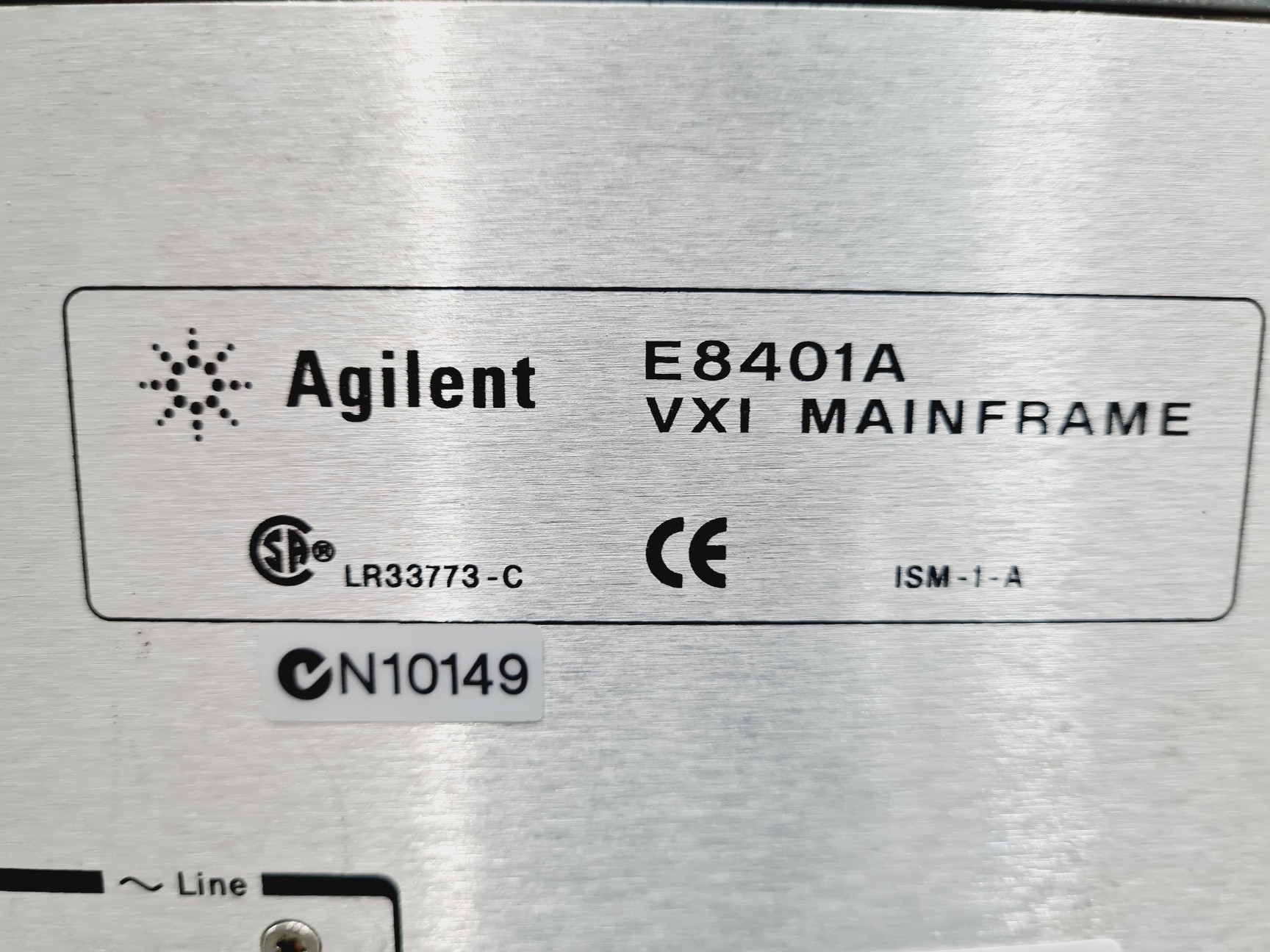 Image of Agilent E8401A VX1 Mainframe