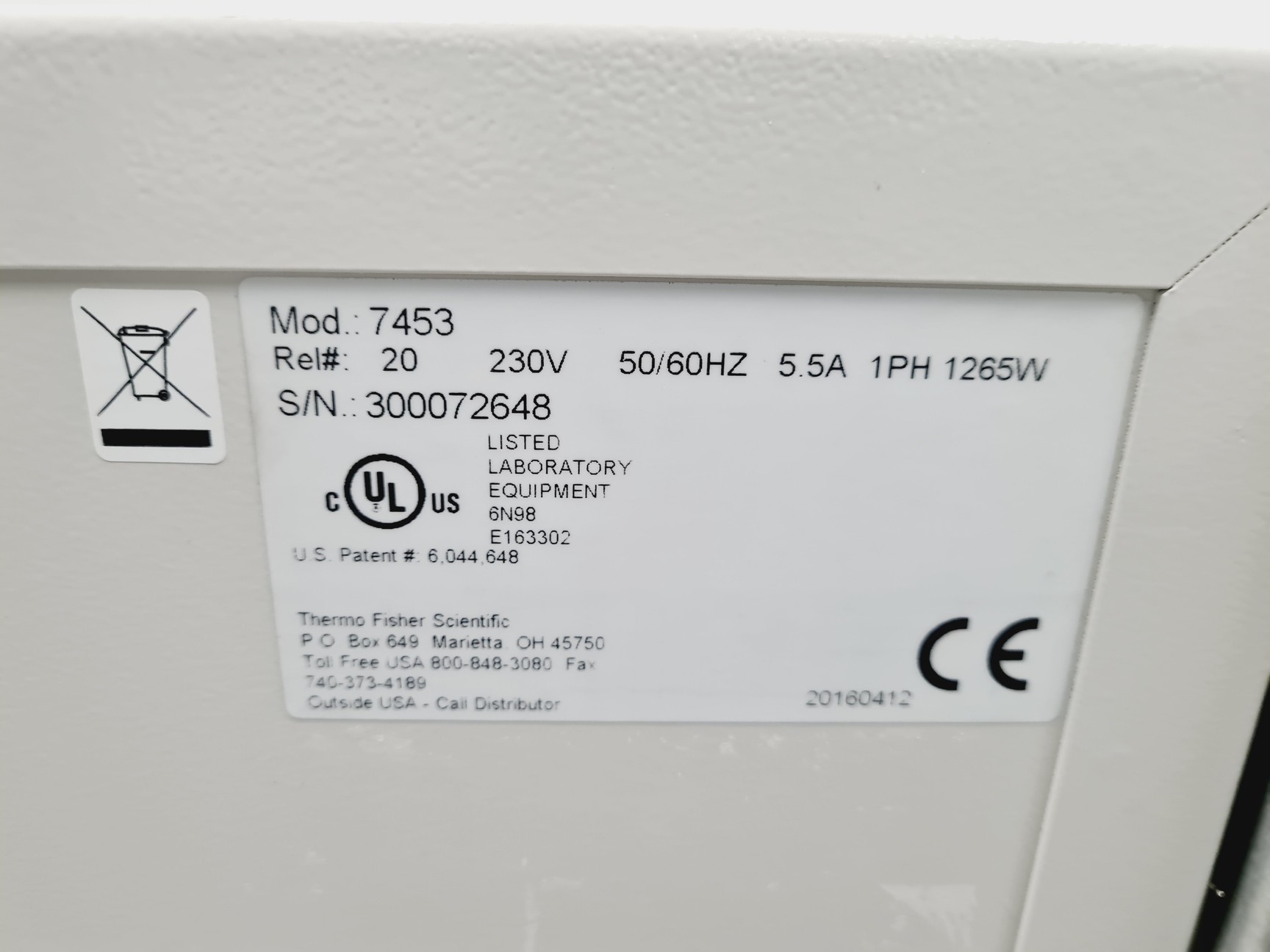 Image of Thermo Scientific 7453 CryoMed Controlled Rate Freezer Lab