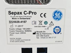 Thumbnail image of GE Biosafe Sepax C-Pro Separation System Lab