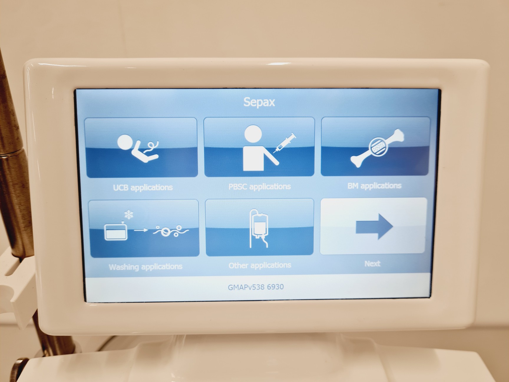 Image of GE Biosafe Sepax C-Pro Separation System Lab