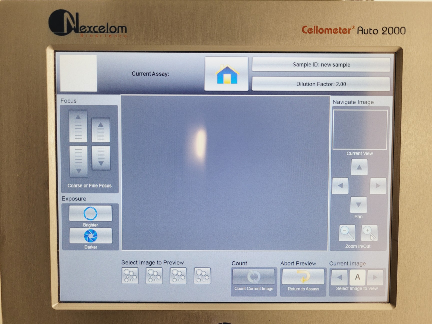 Image of Nexcelom Cellometer Auto 2000 Cell Profiler Lab