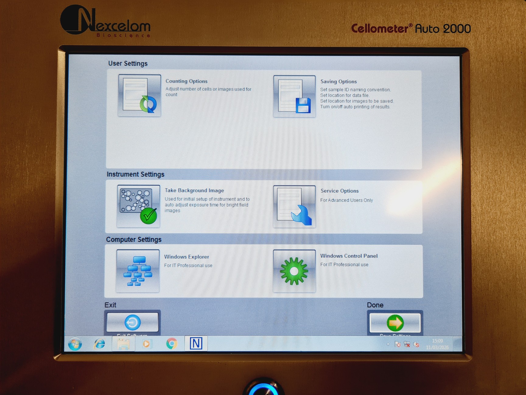 Image of Nexcelom Cellometer Auto 2000 Cell Profiler