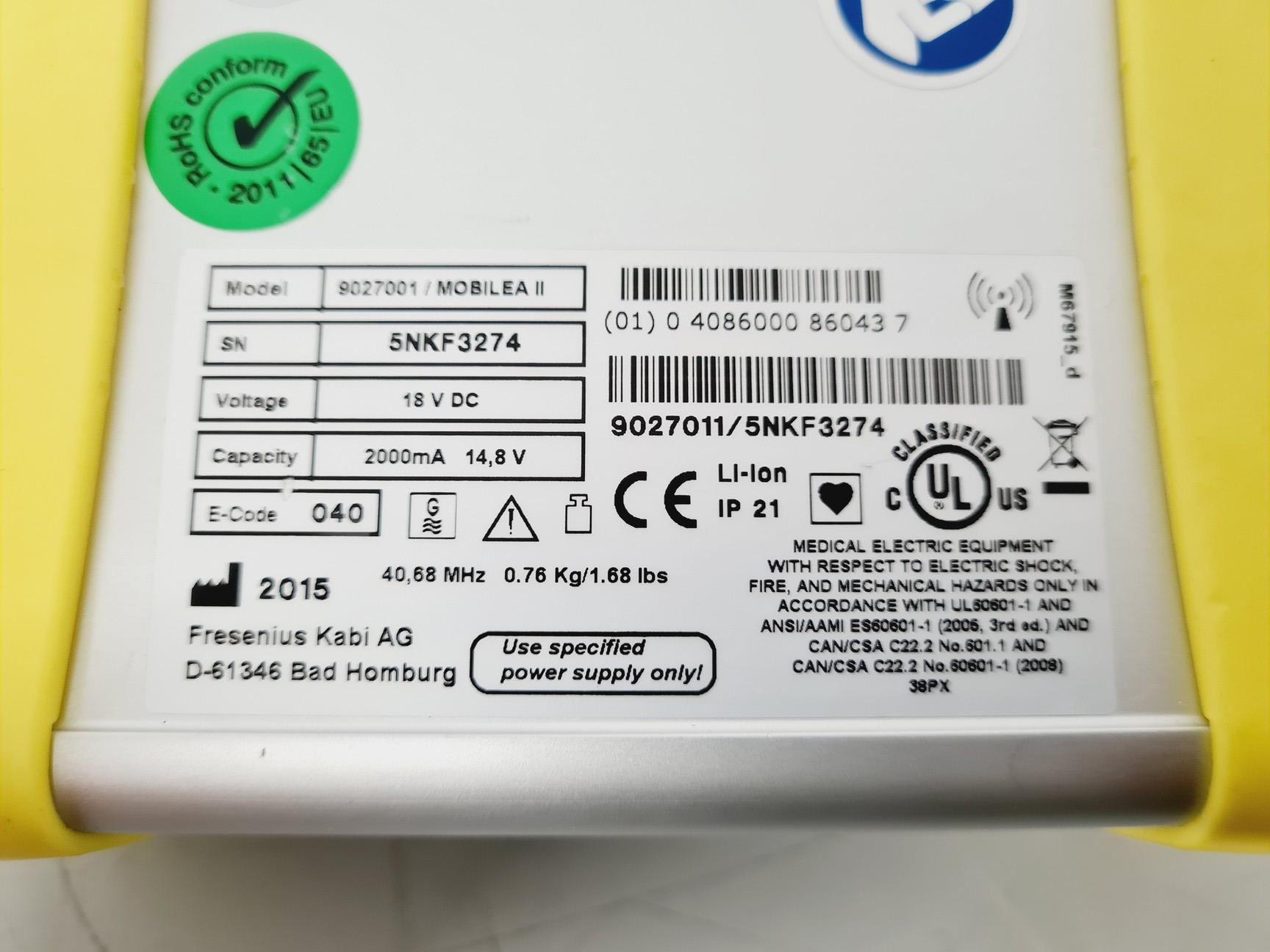 Image of Fresenius KABI CompoSeal Mobilea II Portable Tube Sealer 2015 Lab