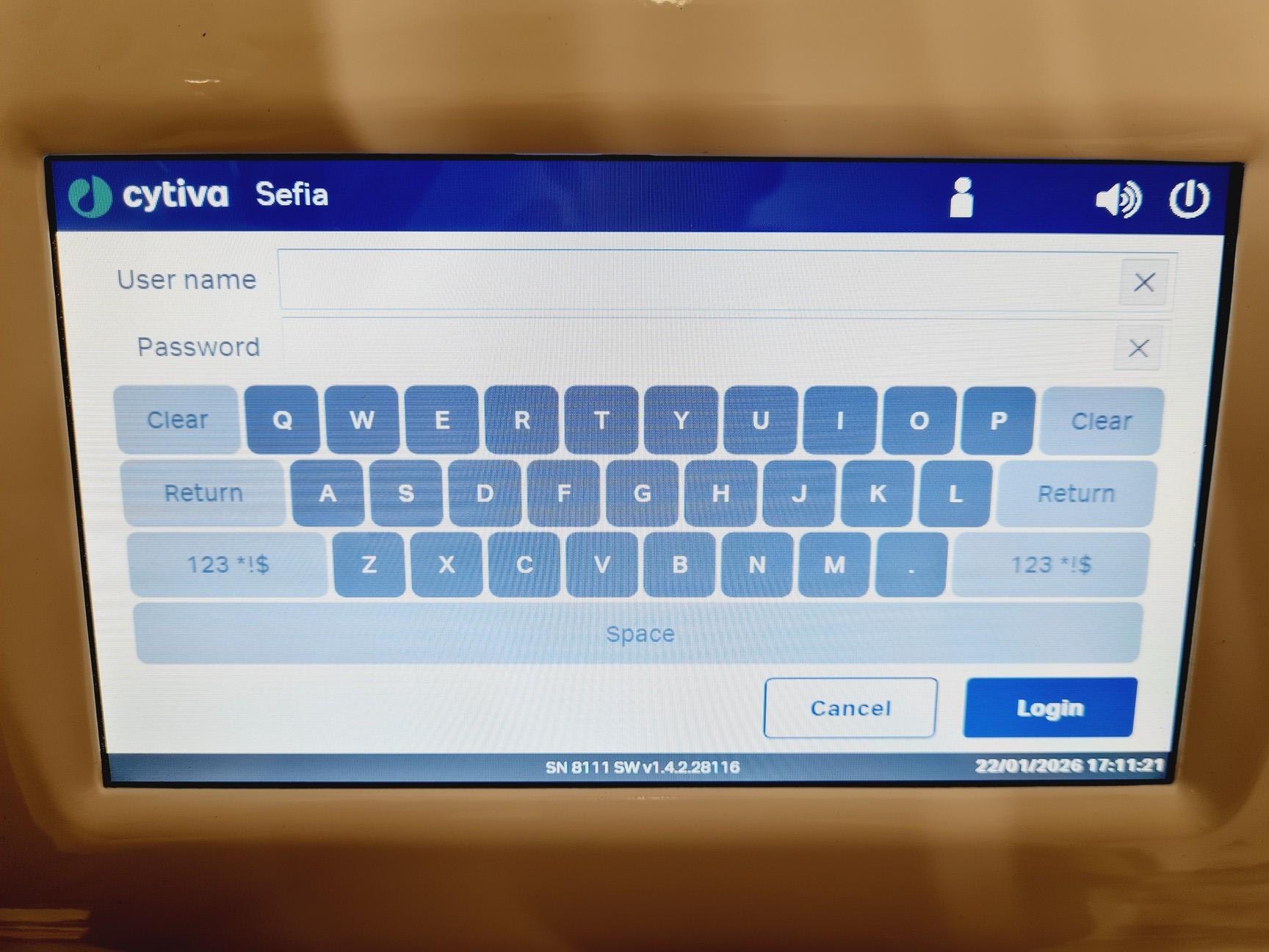 Image of GE Healthcare S-2000 Sofia Cell Processing Unit (2021) Lab