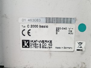 Thumbnail image of IKA Werke C2000 basic Calorimeter - Spares/Repair Lab