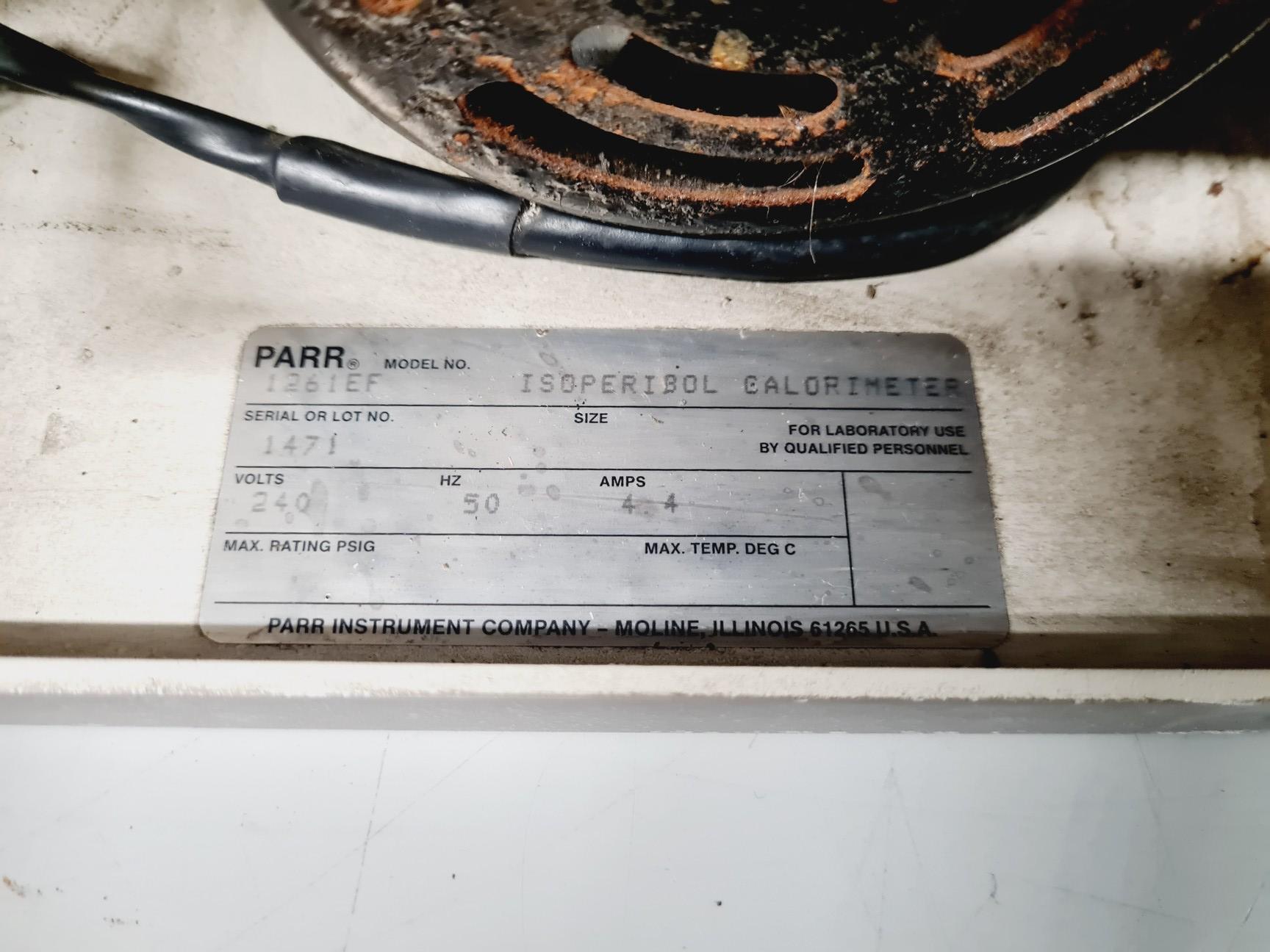 Image of Parr 1261 EF Isoperibol Calorimeter - Spares/Repair Lab