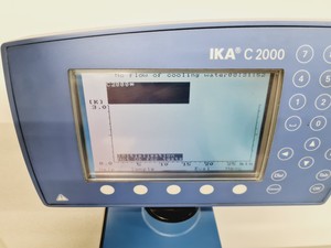 Thumbnail image of IKA Werke Model C2000 basic Calorimeter - Spares/Repair Lab