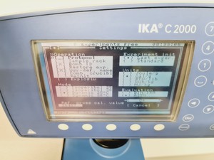 Thumbnail image of IKA Werke Model C2000 basic Calorimeter - Spares/Repair Lab