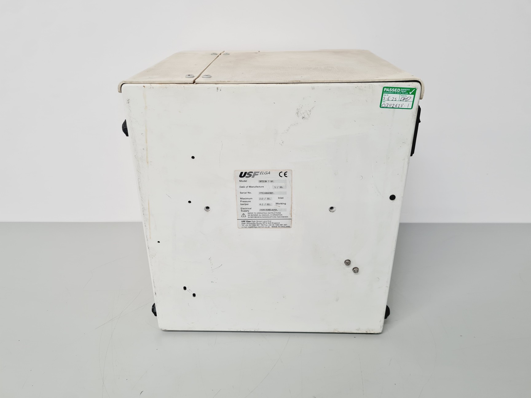 Image of USF ELGA Water Purification System Maxima, Option, Reservoir 25L Spares/Repair