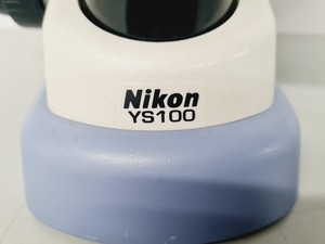 Thumbnail image of Nikon YS100 Biological Microscope w/ 4 x Objectives - 4/10/40/100x Oil Lab