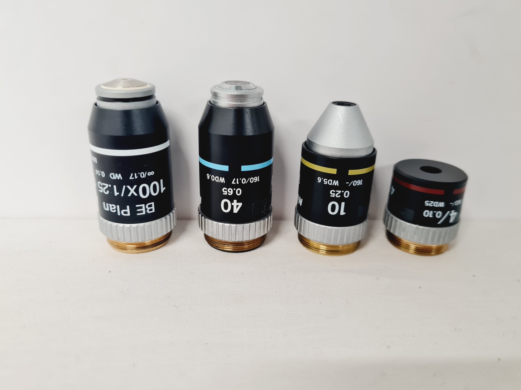 Image of Nikon YS100 Biological Microscope w/ 4 x Objectives - 4/10/40/100x Oil Lab