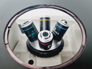 Thumbnail image of Motic AE 2000 Inverted Microscope w 4 x Objectives 4/10/20/40x LWD Spares/Repair