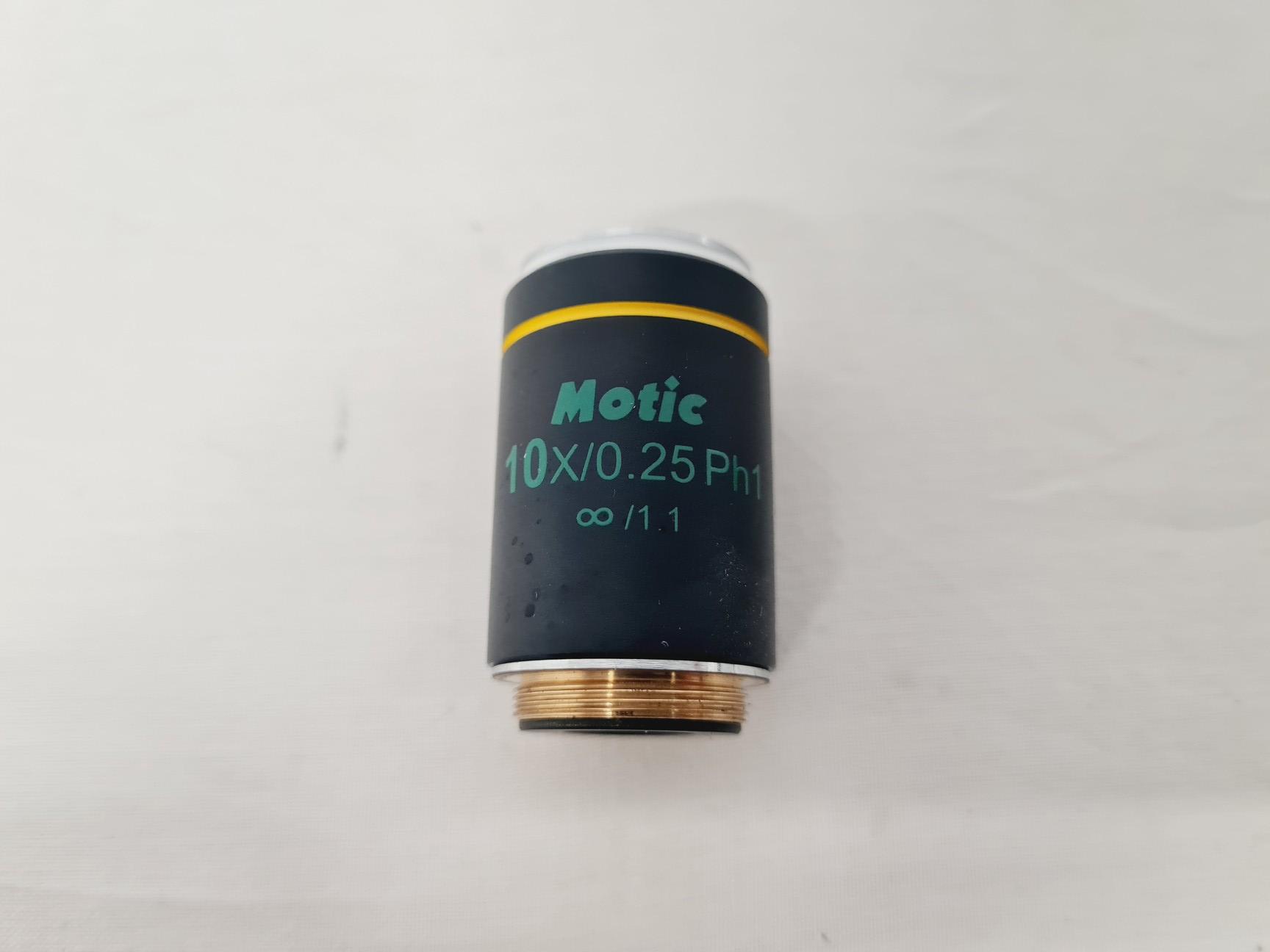 Image of Motic AE 2000 Inverted Microscope w 4 x Objectives 4/10/20/40x LWD Spares/Repair