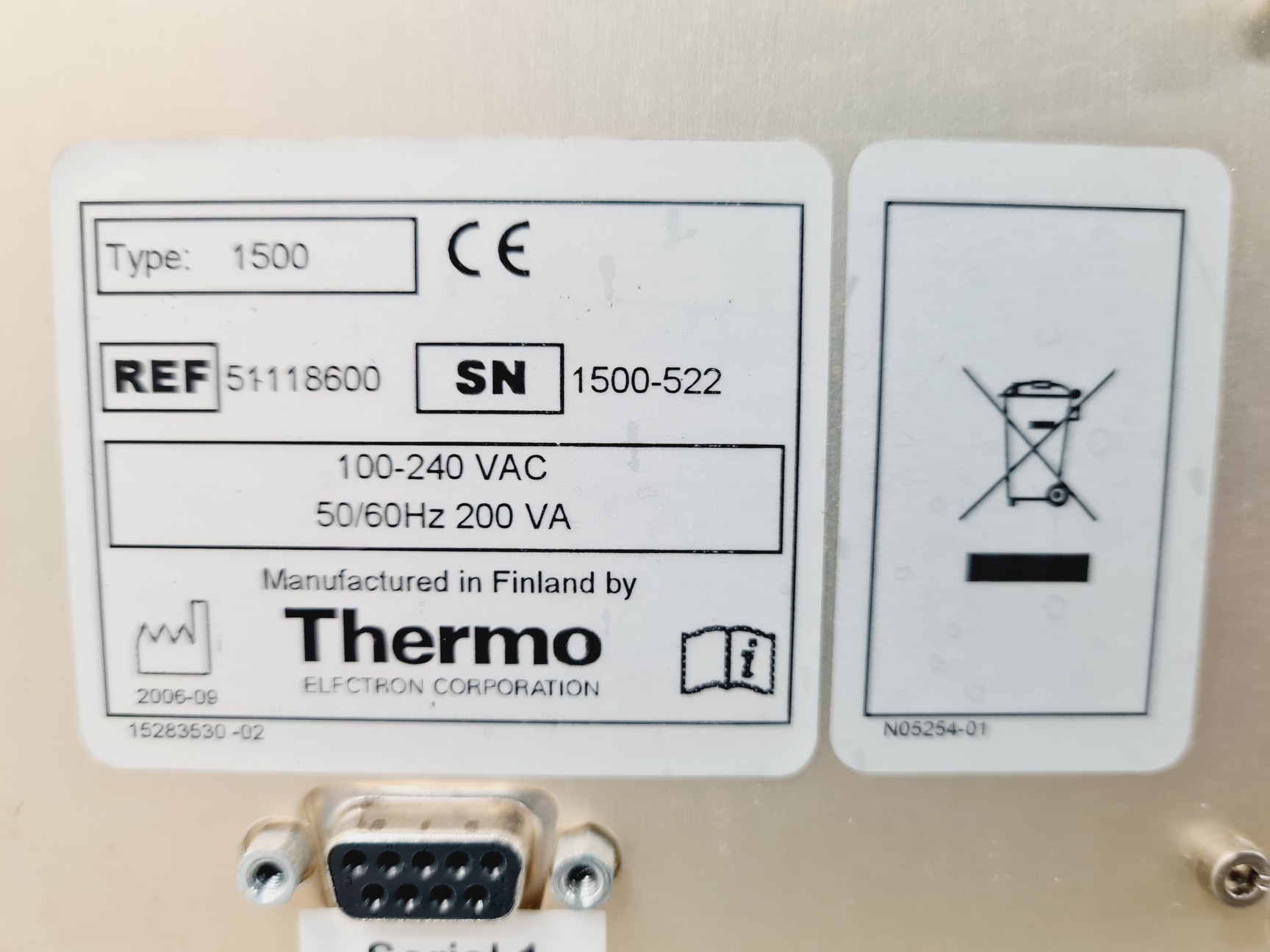 Thermo Multiskan Spectrum 1500 Spectrometer Microplate Reader Lab