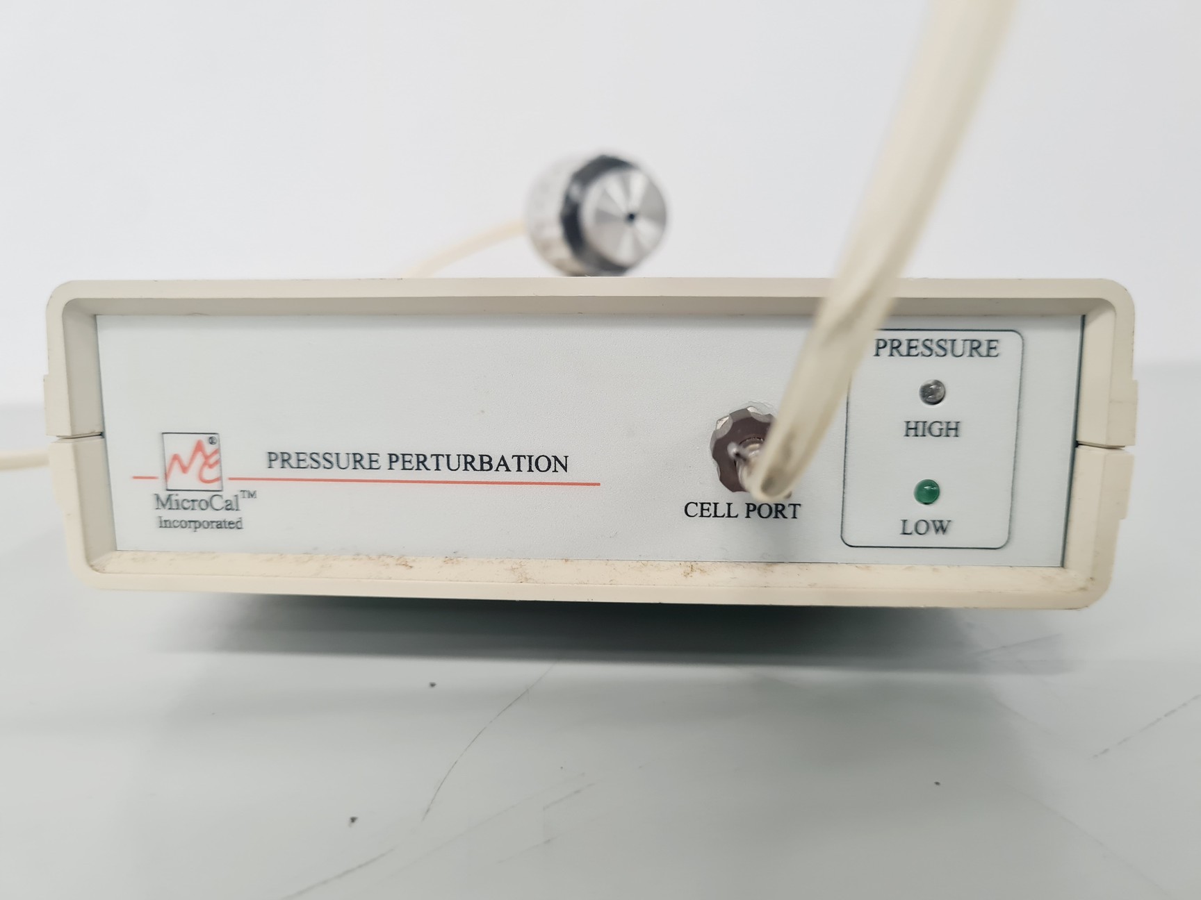 Image of MicroCal VP-ITC MicroCalorimeter with MicroCal Pressure Perturbation & Software