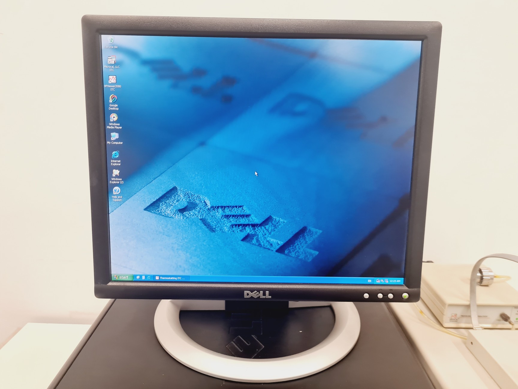 Image of MicroCal VP-ITC MicroCalorimeter with MicroCal Pressure Perturbation & Software
