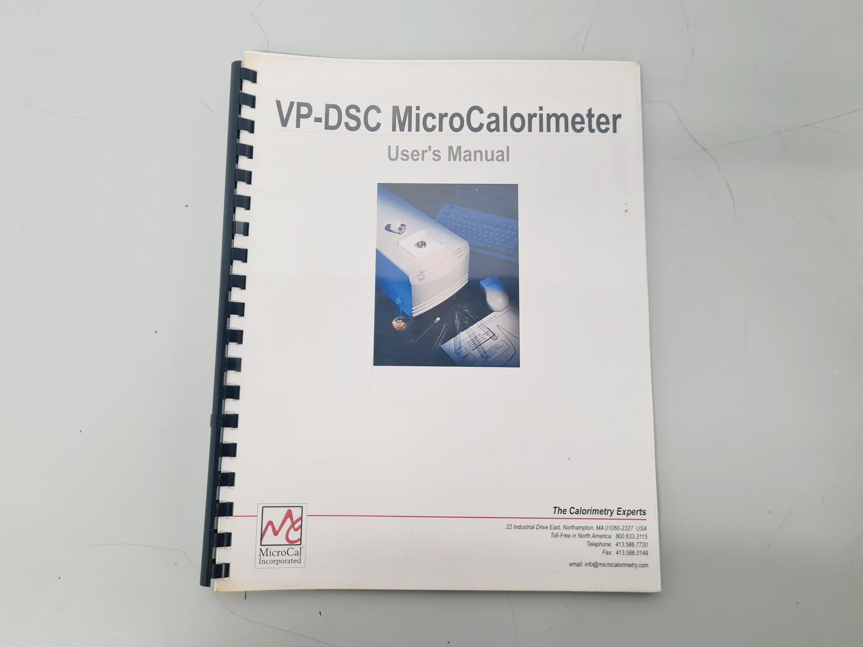 Image of MicroCal VP-ITC MicroCalorimeter with MicroCal Pressure Perturbation & Software