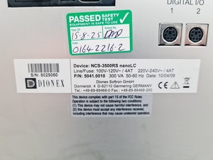 Thumbnail image of Dionex Ultimate 3000 HPLC System with RSLCnano System & RS Autosampler