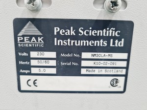 Thumbnail image of Peak Scientific Nitrogen Generator Model - NM30LA-MS