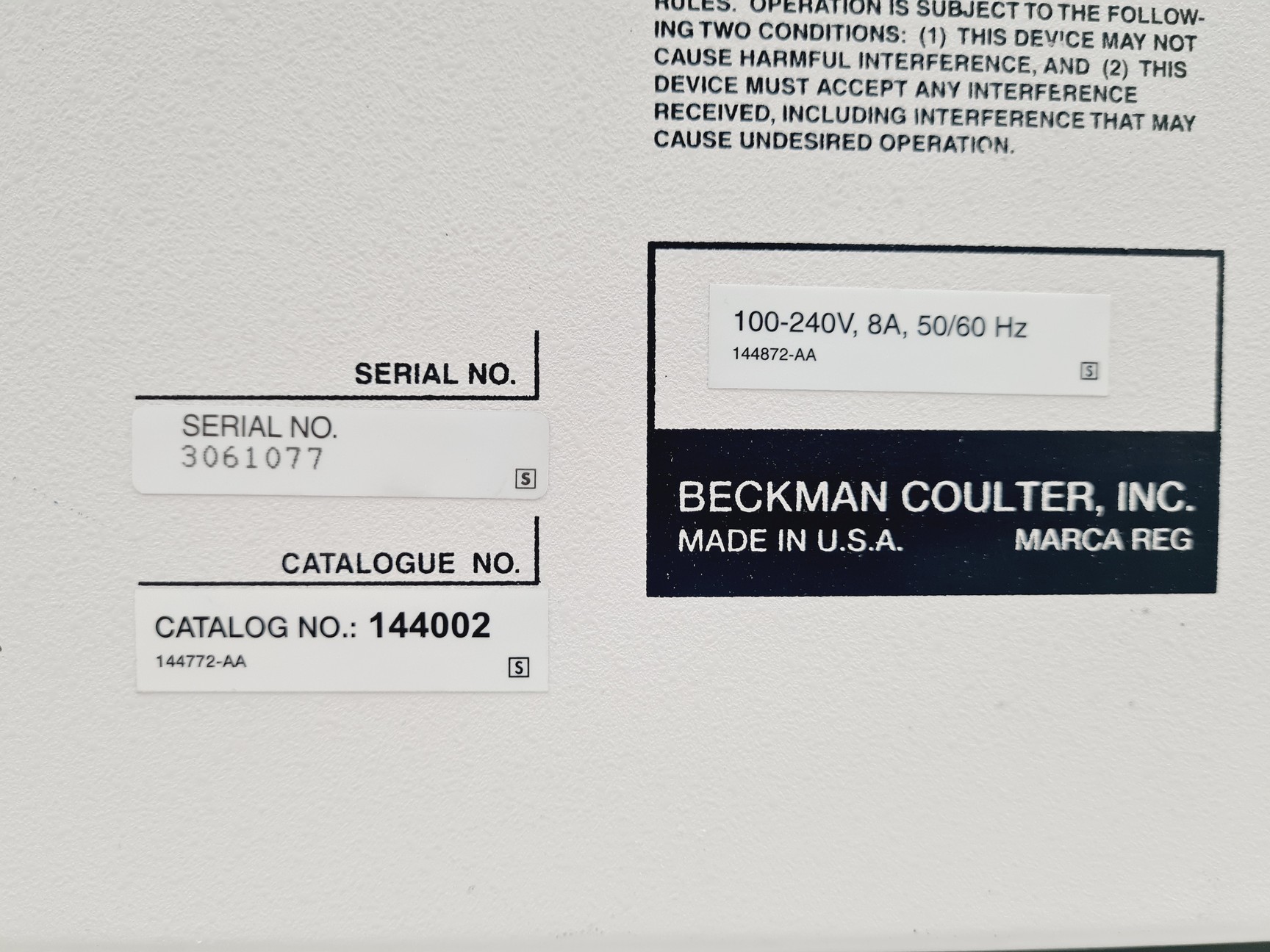Image of Beckman Coulter P/ACE MDQ Capillary Electrophoresis System