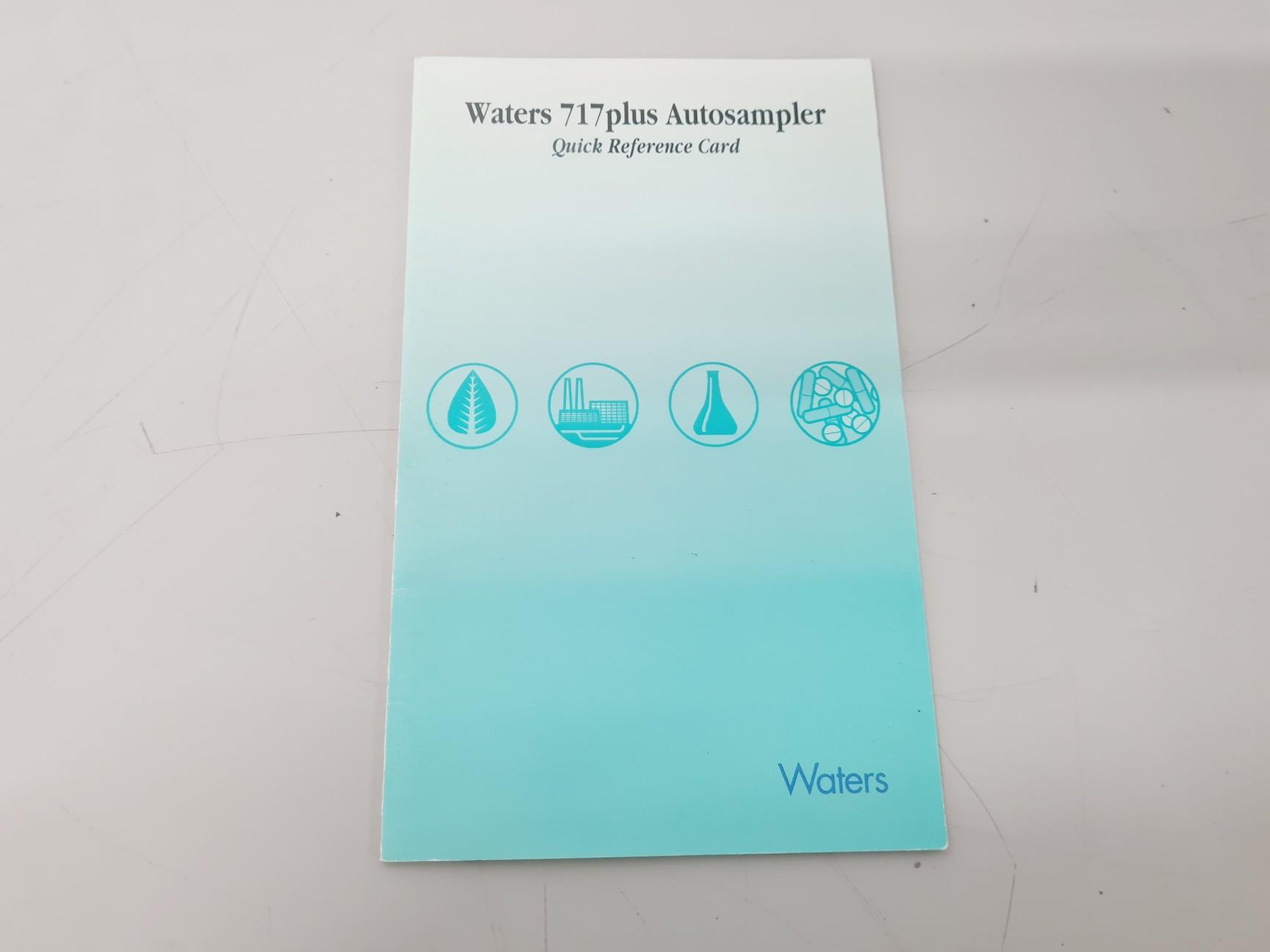 Image of Waters 717 Plus Autosampler with Waters 2487 Dual λ Absorbance Detector