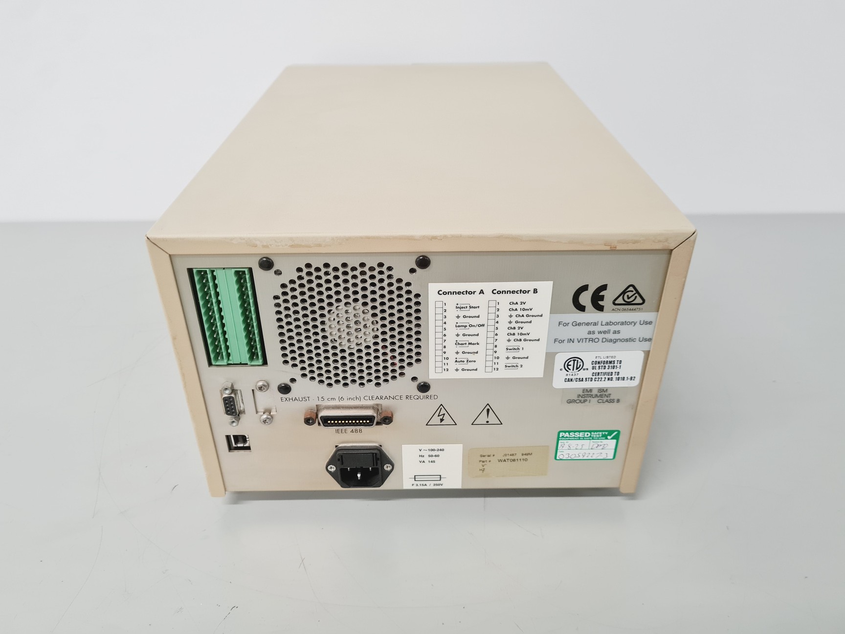 Image of Waters 717 Plus Autosampler with Waters 2487 Dual λ Absorbance Detector