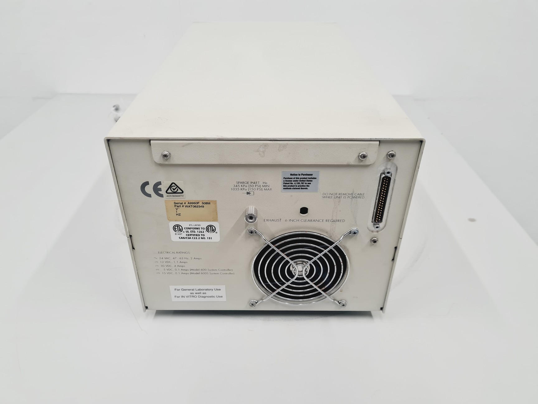 Image of Waters 600E Multisolvent Delivery System Waters 600 Controller