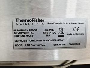 Thumbnail image of Thermo Scientific LTQ-Velos-ETD with LTQ Orbitrap Velos Mass Spectrometer