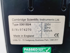 Thumbnail image of Dionex Ultimate 3000 SRD-3400 & Cambridge Scientific Instruments vacuum degasser