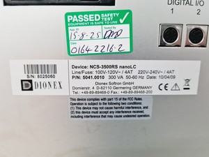 Thumbnail image of Dionex Ultimate 3000 RSLCnano System