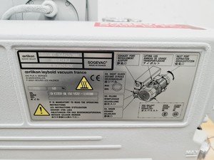 Thumbnail image of Sogevac SV65 BI FC Vacuum Pump
