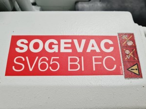 Thumbnail image of Sogevac Model SV65 BI FC Vacuum Pump