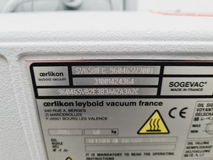 Thumbnail image of Sogevac Model SV65 BI FC Vacuum Pump