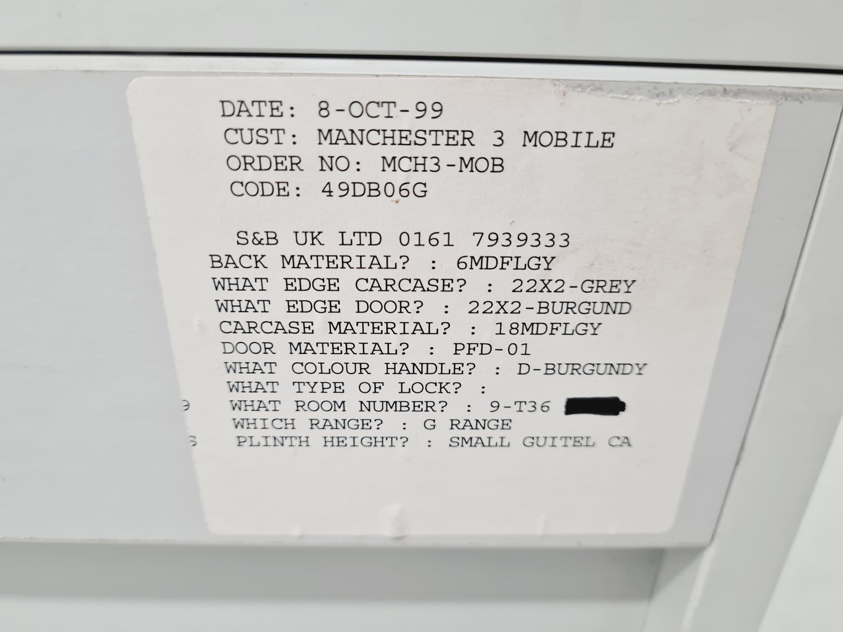 Image of Set of 5 S+B Under Bench Lab Storage, 3 x 2 Door Cupboards 2 x 3 Drawer Chests