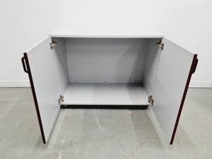 Thumbnail image of Set of 5 S+B Under Bench Lab Storage, 3 x 2 Door Cupboards, 2 x 3 Drawer Chests