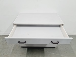 Thumbnail image of Set of 5 S+B Under Bench Lab Storage, 3 x 2 Door Cupboards, 2 x 3 Drawer Chests