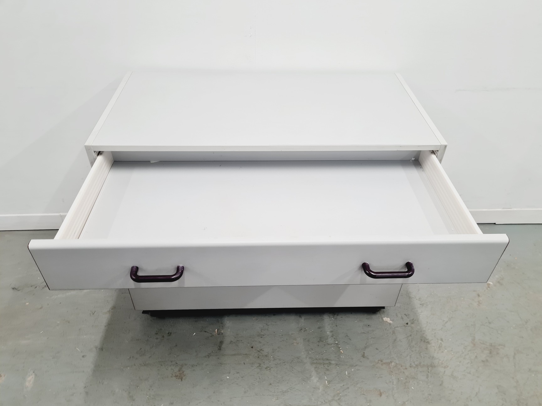 Image of Set of 4 S+B Under Bench Lab Storage, 2 x 2 Door Cupboards, 2 x 3 Drawer Chests