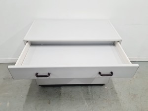Thumbnail image of Set of 4 S+B Under Bench Lab Storage, 2 x 2 Door Cupboards, 2 x 3 Drawer Chests