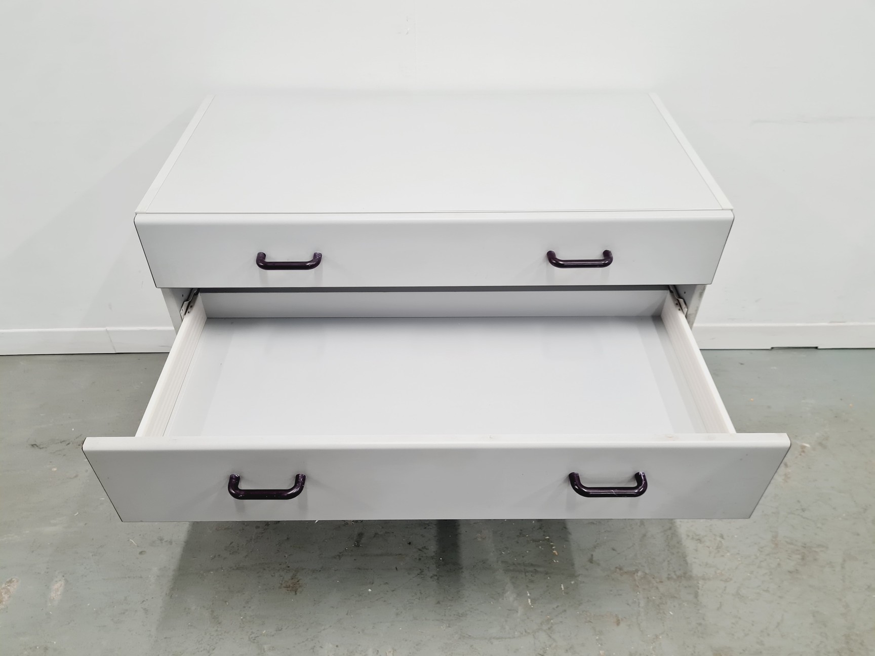 Image of Set of 4 S+B Under Bench Lab Storage, 2 x 2 Door Cupboards, 2 x 3 Drawer Chests