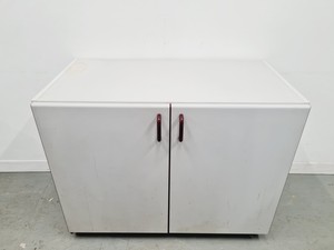 Thumbnail image of Set of 4 S+B Under Bench Lab Storage, 2 x 2 Door Cupboards, 2 x 3 Drawer Chests