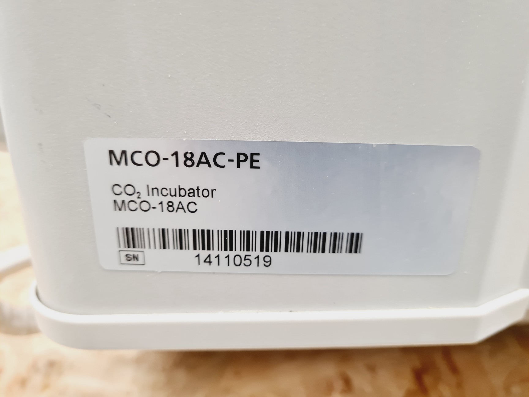 Image of Panasonic CO2 Incubator MCO-18AC-PE