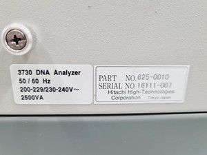 Thumbnail image of Applied Biosystems 3730 DNA Analyzer