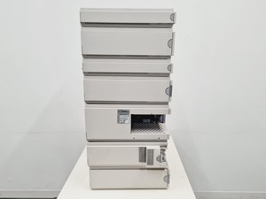 Thumbnail image of Hewlett Packard Series 1100 HPLC System - FLD, Degasser, QuatPump, ALS, ColComp