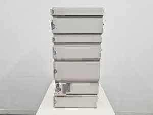 Thumbnail image of Hewlett Packard Series 1100 HPLC System - FLD, Degasser, QuatPump, ALS, ColComp